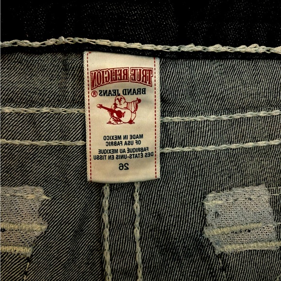 True Religion Mid Cut-Off’s size 26 - Picture 3 of 5